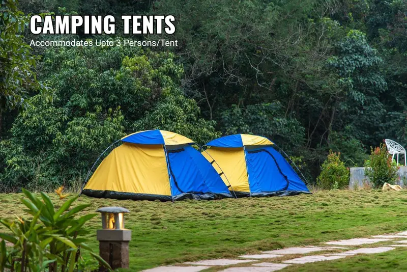 Camping Tent at Tusker Trail Lake Resort